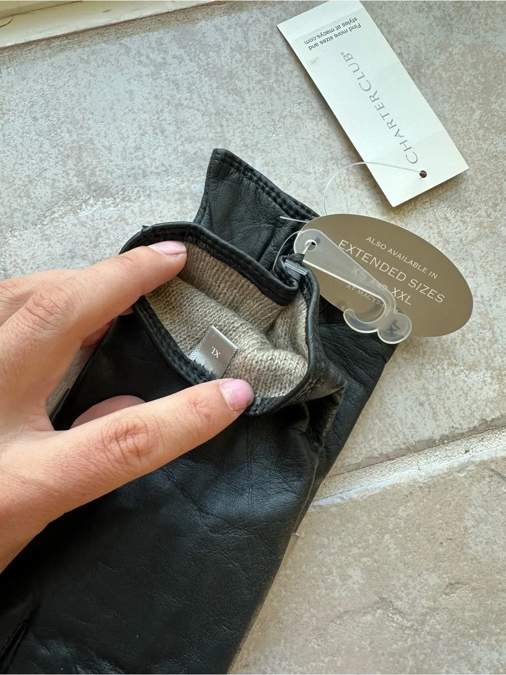 Charter Club soft leather